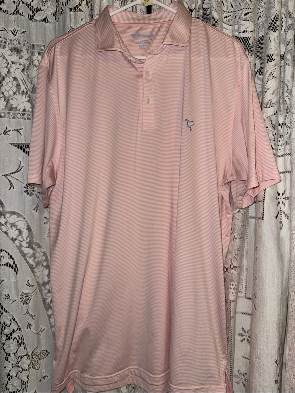 Birddogs Light Pink Men's Polo Shirt